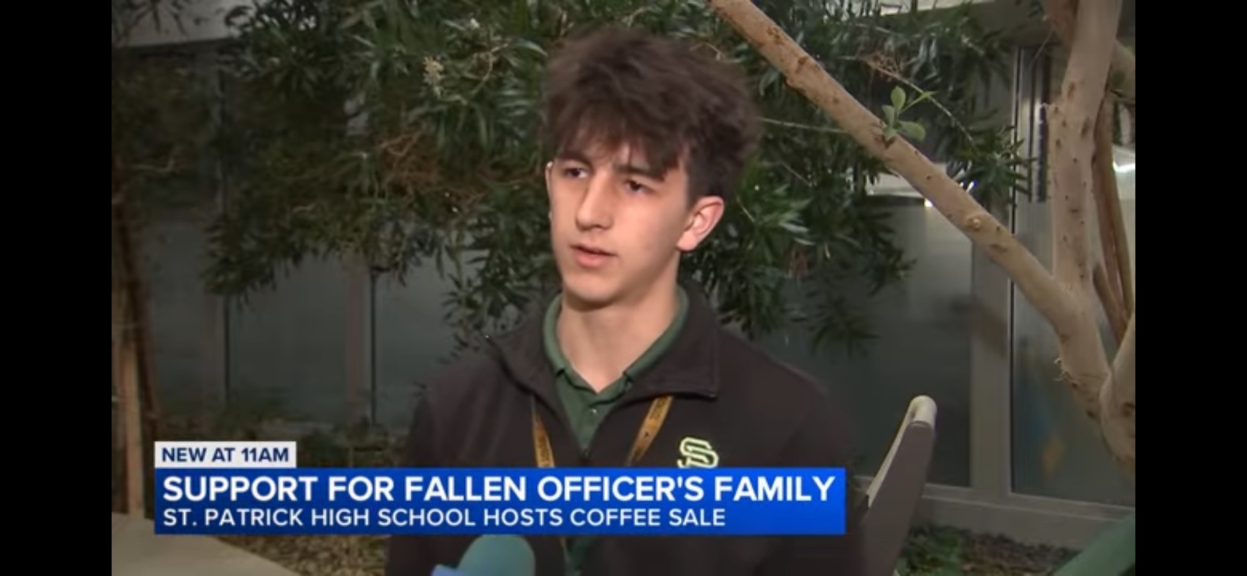 CBS News Chicago coverage of the coffee sale supporting a fallen officer's family