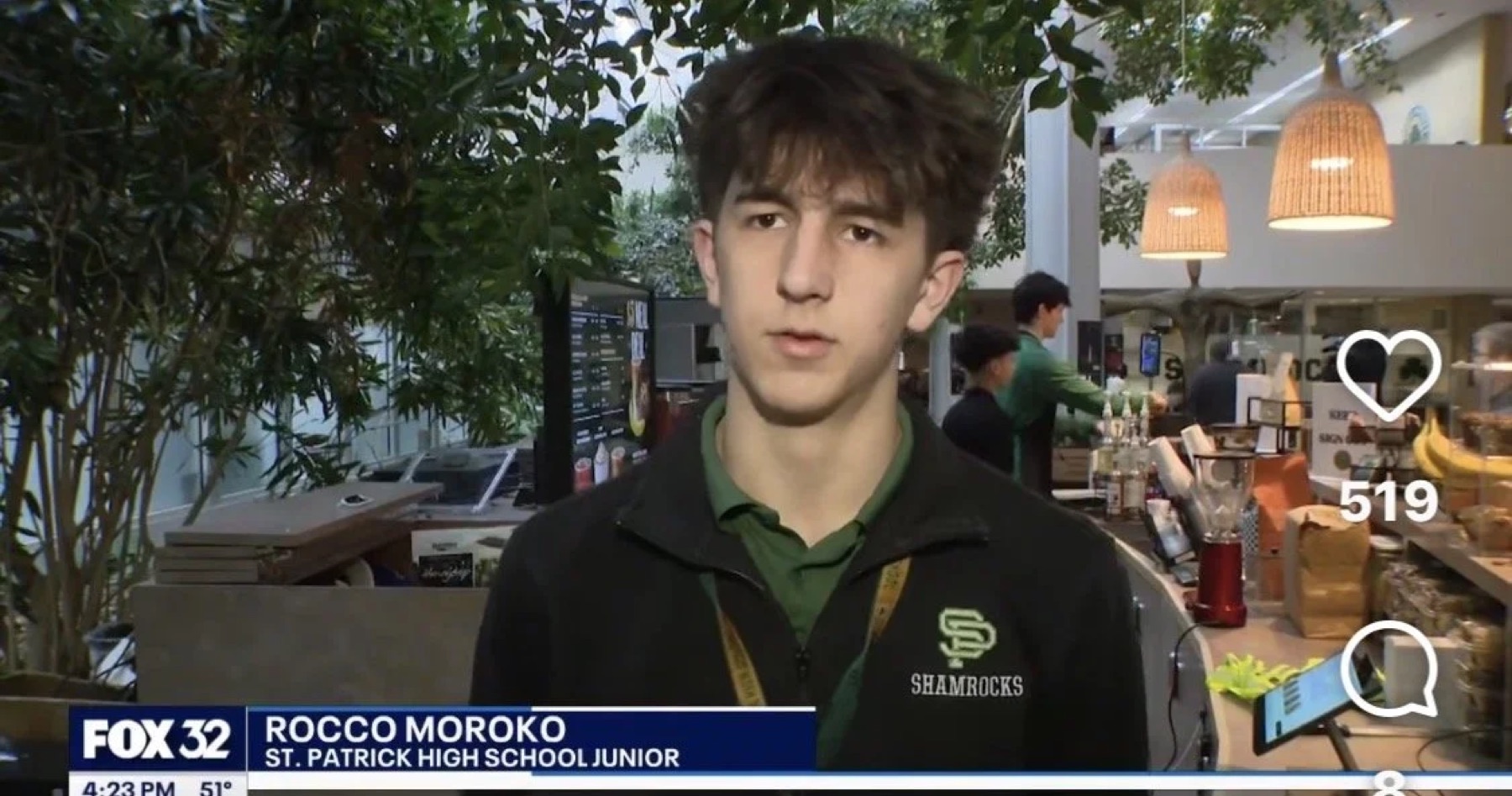 FOX 32 Chicago interview with Rocco Moroko